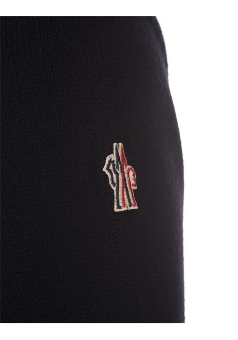 Black Padded Tricot Cardigan With Hood MONCLER GRENOBLE | 9B000-03 M1122999
