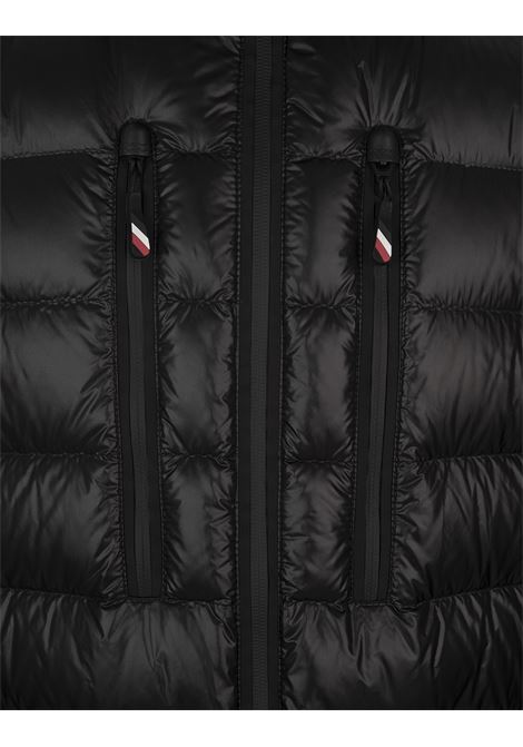 Black Hooded Padded Cardigan MONCLER GRENOBLE | 9B000-08 C9043999