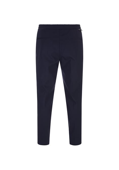 Navy Blue Nylon Trousers MONCLER | 2A000-19 539NC778