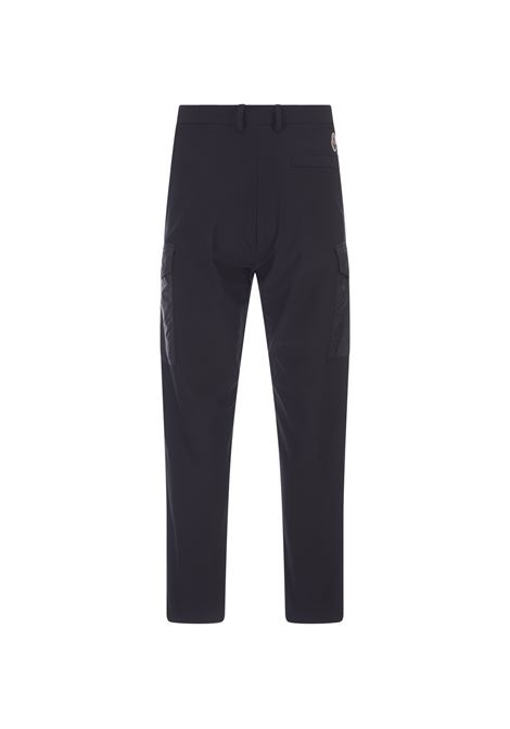 Blue Jersey Cargo Trousers MONCLER | 2A000-32 89A2H780