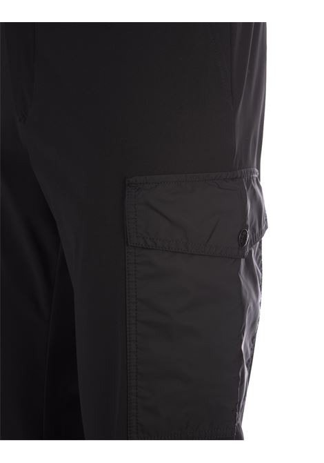 Black Jersey Cargo Trousers MONCLER | 2A000-32 89A2H999