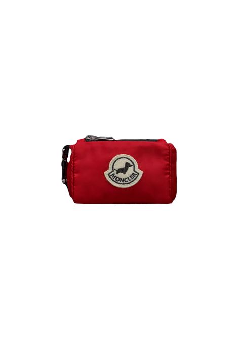 Porta Sacchetti Per Cani Rosso Rubino MONCLER | 3G000-13 539AY45R