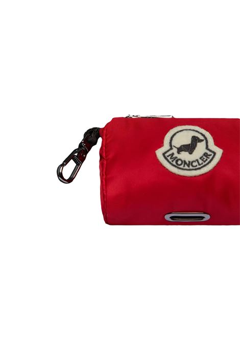 Porta Sacchetti Per Cani Rosso Rubino MONCLER | 3G000-13 539AY45R