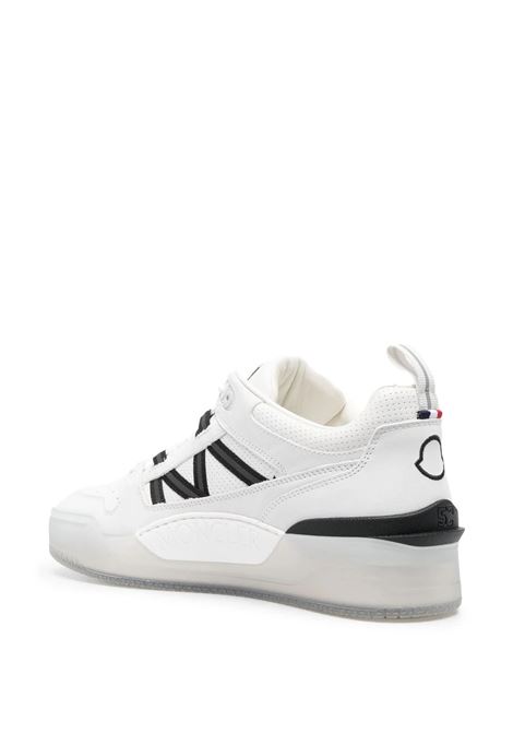 White and Black Pivot Low Sneakers MONCLER | 4M001-20 M3400P09