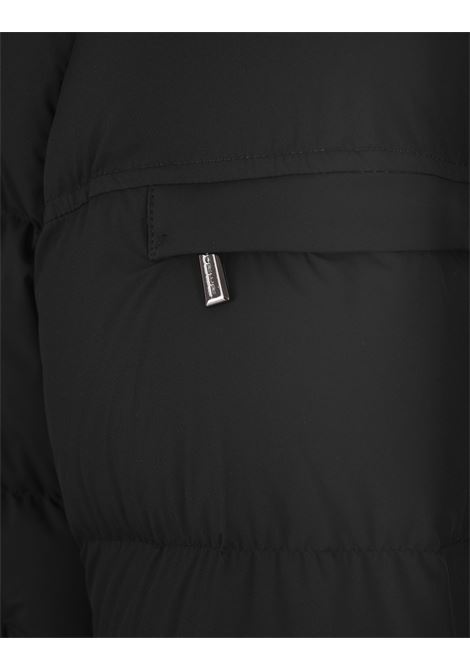 Black BRETT-SKT Padded Jacket MOORER | BRETT-SKTNERO