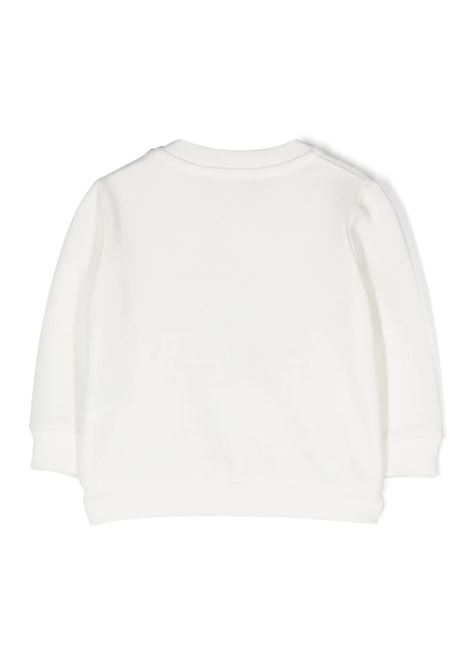 Moschino Teddy Bear Sweatshirt In White MOSCHINO KIDS | MNF04QLDA5510063