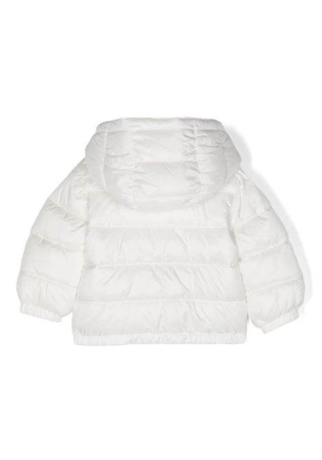 Moschino Teddy Bear Down Jacket In White Nylon MOSCHINO KIDS | MUS02FL3A2210063