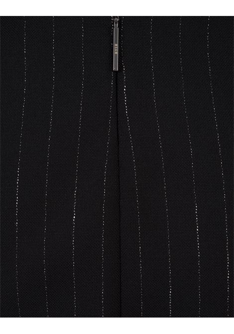 Black Mini Dress With Polka Dot Pattern MSGM | 3541MDA33-23765199