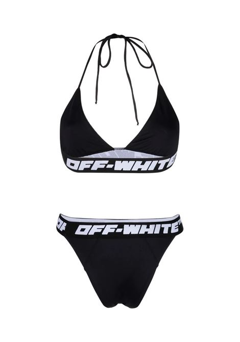 Black Logo-Band Bikini OFF-WHITE | OWFA034C99JER0011000