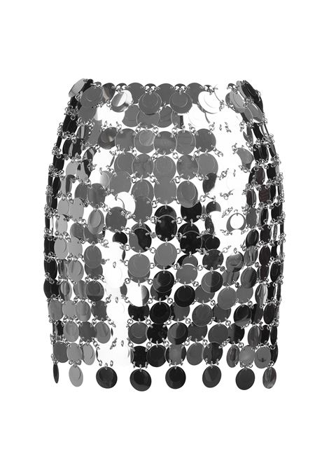 Mini Skirt With Circular Mirror Effect Discs PACO RABANNE | 19EIJU010PS0133P040