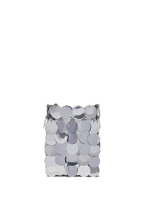 Sac Soir Sparkle Mini Bag In Silver PACO RABANNE | 20PSS0094PLX001P040