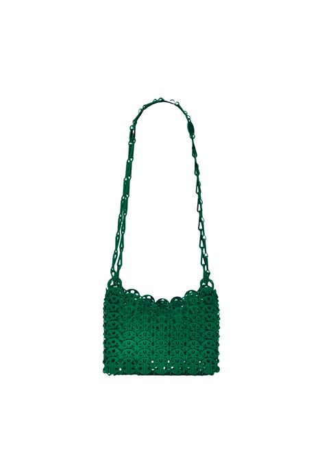 Green Iconic 1969 Nano Bag PACO RABANNE | 23ASS0127MET480P302