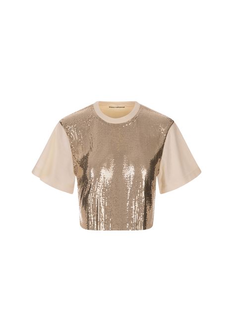 Nude Top In Shiny Mix-Mesh PACO RABANNE | 23FJTE116CO0471P270