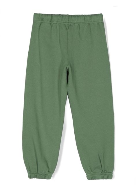 Green Joggers With Logo PALM ANGELS KIDS | PBCH008C99FLE0015501