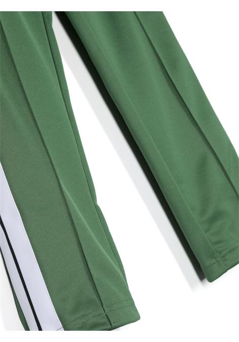 Green Track Trousers With Logo PALM ANGELS KIDS | PBCJ002C99FAB0015501