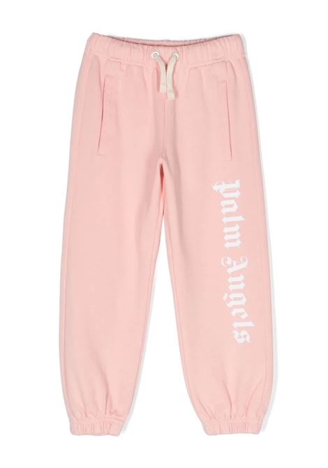 Pink Joggers With Logo PALM ANGELS KIDS | PGCH008C99FLE0013001