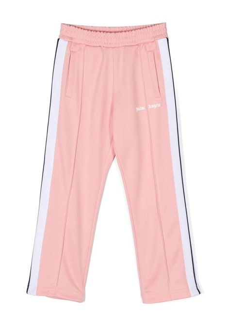 Pink Track Trousers With Logo PALM ANGELS KIDS | PGCJ005C99FAB0013001