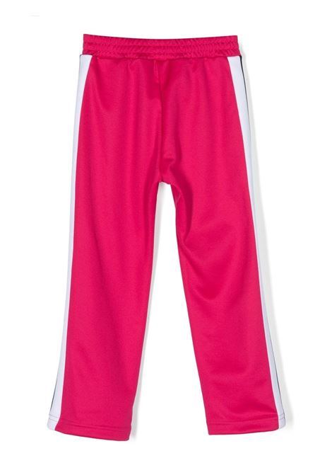 Fuchsia Track Trousers With Logo PALM ANGELS KIDS | PGCJ005C99FAB0013201