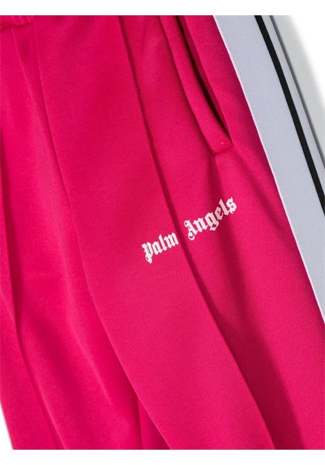 Pantaloni Track Fucsia Con Logo PALM ANGELS KIDS | PGCJ005C99FAB0013201