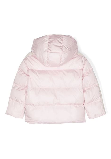 Pink Puffer Jacket With Logo PALM ANGELS KIDS | PGEJ002F23FAB0023301