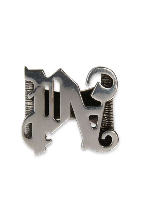 Logo-Lettering Chunky Band Ring PALM ANGELS | PMOC016F23MAT0017272