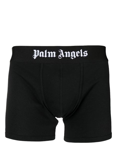 3 Boxer Set With Logo In Black, Grey And White PALM ANGELS | PMUH004C99FAB0018484