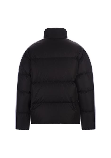 Black Track Down Jacket With Logo PALM ANGELS | PWED014C99FAB0011001