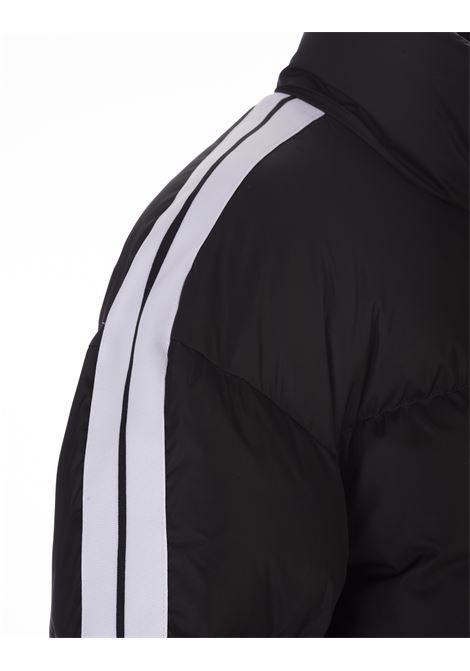Black Track Down Jacket With Logo PALM ANGELS | PWED014C99FAB0011001