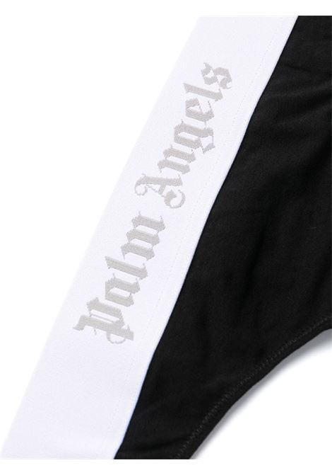 Black Thong With White Logo Band PALM ANGELS | PWUF002C99FAB0011005