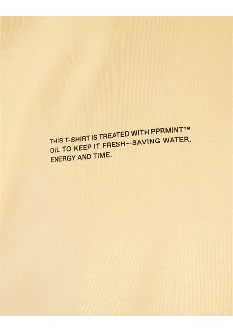 Unisex Yellow PPRMINT Organic Cotton T-Shirt Core PANGAIA | 100002872006