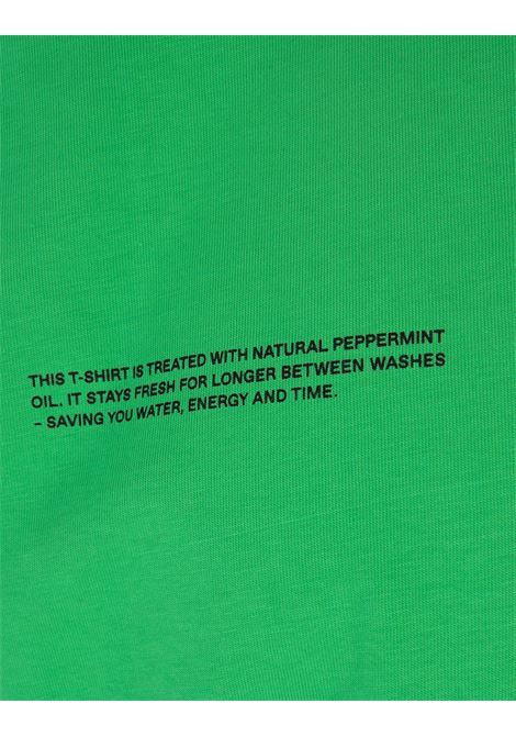 T-Shirt Core In Cotone Organico PPRMINT Jade Green PANGAIA | 100002876335