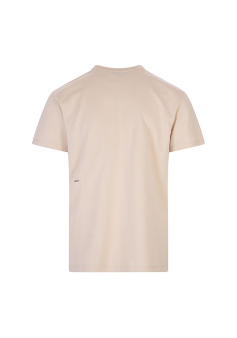 Sand Organic Cotton Core T-Shirt with C-FIBER PANGAIA | 100002880258