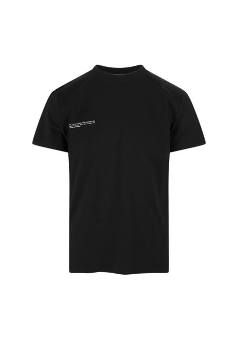 Black Organic Cotton Core T-Shirt with C-FIBER PANGAIA | 100002889868