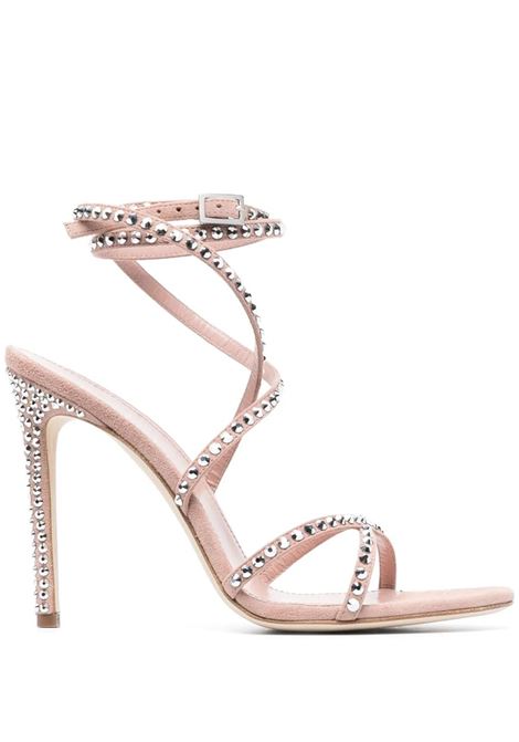 Pink Holly Maeva Sandals With Crystals PARIS TEXAS | PX945C-XSACHROSE ROCK DIAMOND