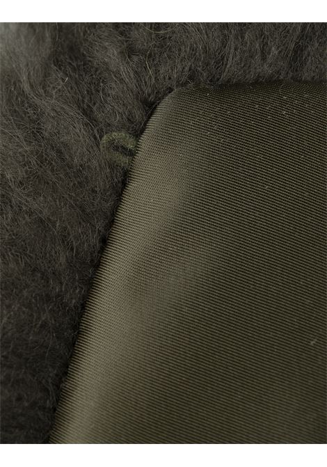 Military Green Shearling Collar PAROSH | QUIBUS-D000523Y007