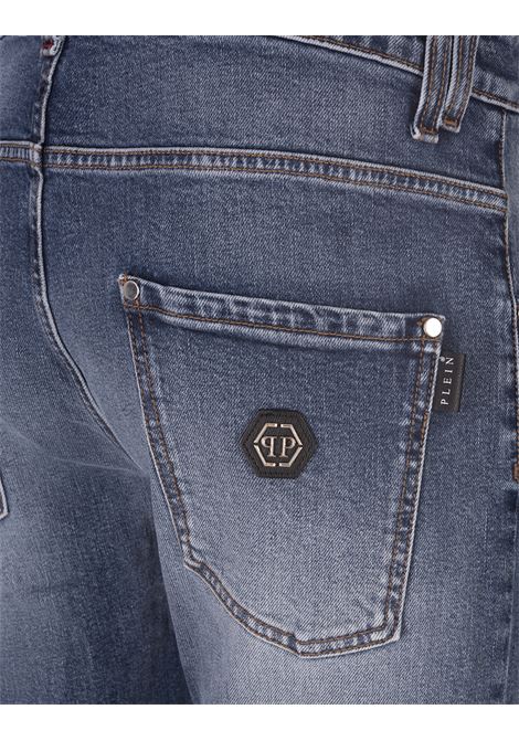 Skinny Jeans In Blue Marlin Denim PHILIPP PLEIN | FACCMDT3550PDE004N08BM