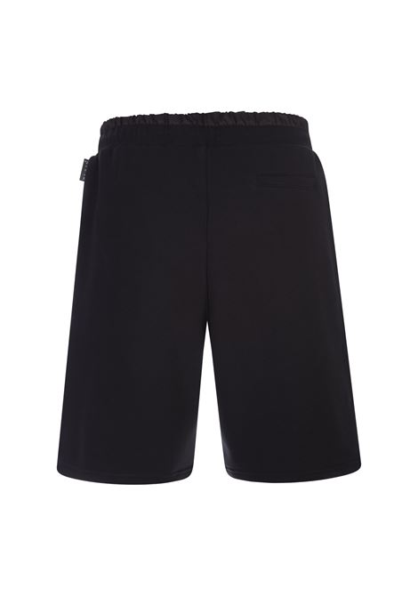 Black Shorts With PP Hexagon PHILIPP PLEIN | FACCMJT2044PJY002N02