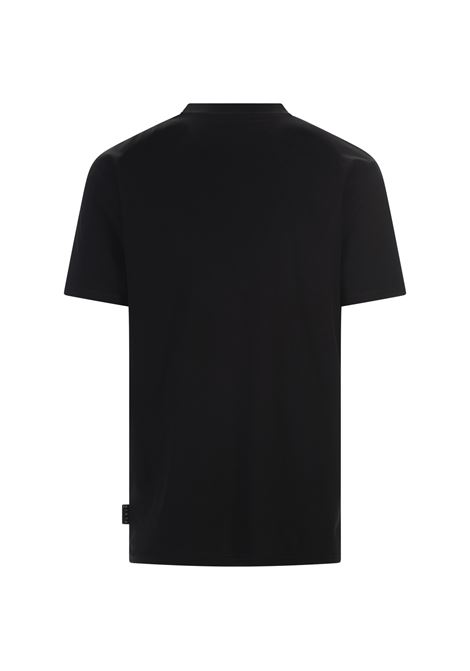 Black T-Shirt With Crystal Skull&Bones PHILIPP PLEIN | FACCMTK6188PJY002N02