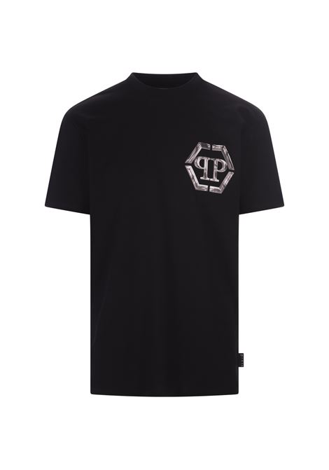 T-Shirt PP Glass Nera PHILIPP PLEIN | FACCMTK6275PJY002N02