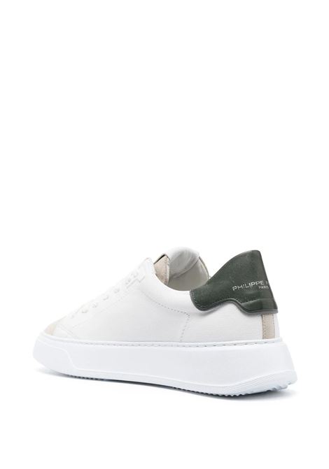 Temple Low Sneakers - White And Sand PHILIPPE MODEL | BTLUWX10