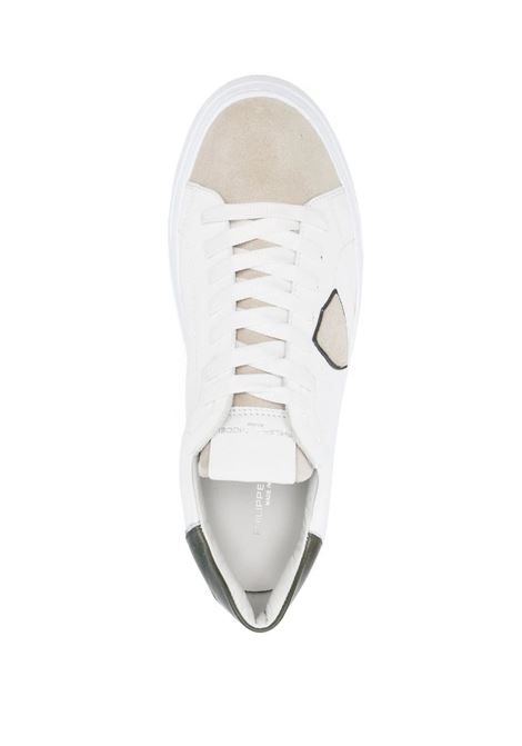 Temple Low Sneakers - White And Sand PHILIPPE MODEL | BTLUWX10
