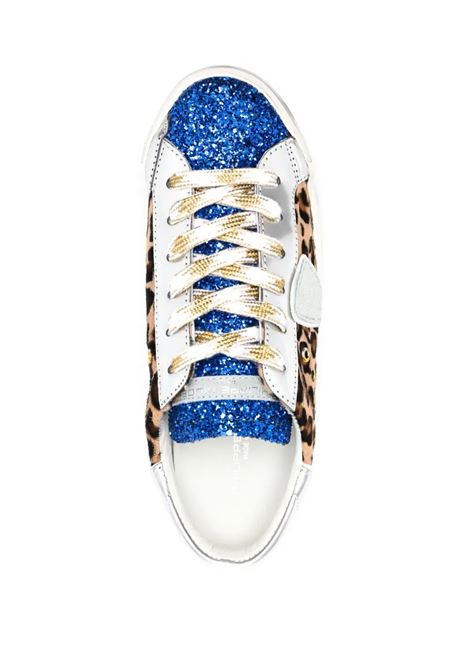 Paris Low Sneakers - Glitter, Animalier and Silver PHILIPPE MODEL | PRLDLG01