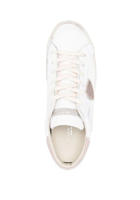 Sneakers Paris Low - White and Taupe PHILIPPE MODEL | PRLDVP19