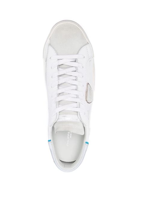 Sneakers Paris Low - White and Grey PHILIPPE MODEL | PRLUVRE1