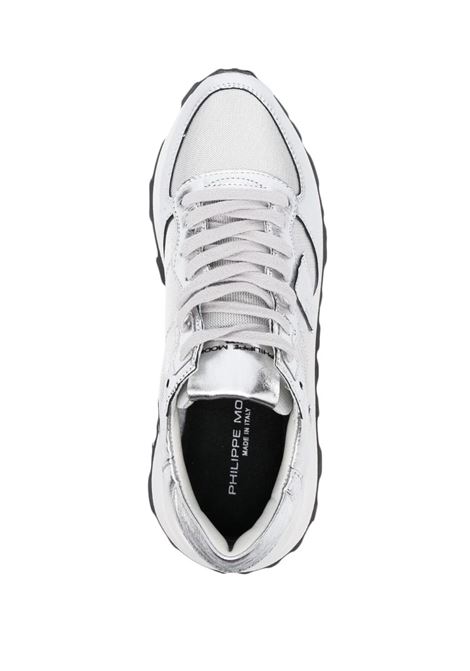 Tropez Haute Low Sneakers - Silver PHILIPPE MODEL | TKLDM001