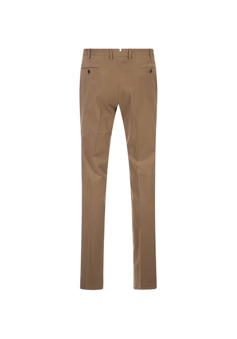 Pantaloni Classici Slim Fit In Gabardina Cammello PT TORINO | CO-VT01Z00CL1-NU46Y081
