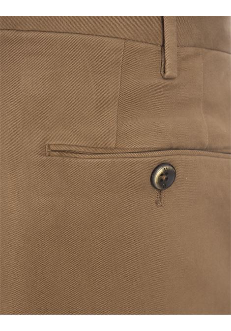 Pantaloni Classici Slim Fit In Gabardina Cammello PT TORINO | CO-VT01Z00CL1-NU46Y081