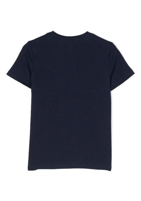 T-Shirt a Maniche Corte Polo Bear Blu Navy RALPH LAUREN KIDS | 322-853828024