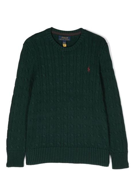 Agate Moss Cable-Knit Sweater (Teen) RALPH LAUREN KIDS | 323-702674055