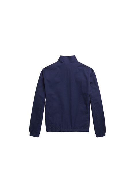 Reversible Cotton Twill & Oxford Jacket In Navy Blue RALPH LAUREN KIDS | 323-915937001